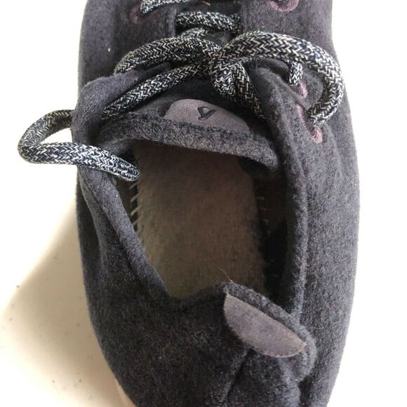 Allbirds Wool Runner Sneaker Womens 8 Blue Casual Merino Athletic Shoe No Insole - Picture 3 of 9